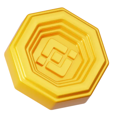 Binance  3D Icon