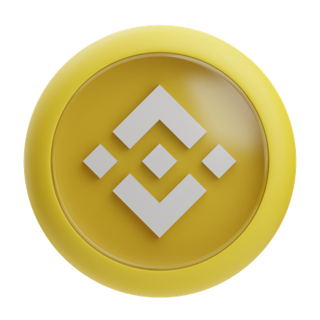 Binance  3D Icon