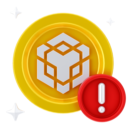 Binance Alert  3D Icon