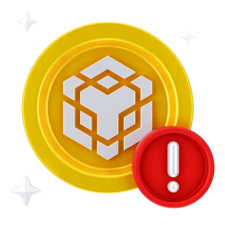 Binance Alert  3D Icon