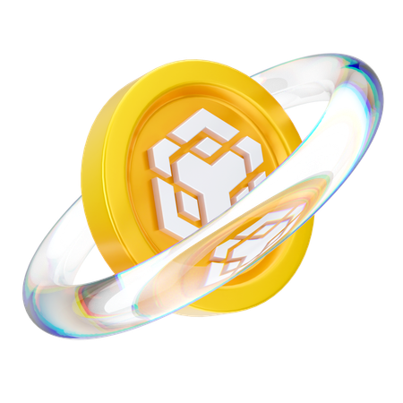 Binance Blockchain  3D Icon