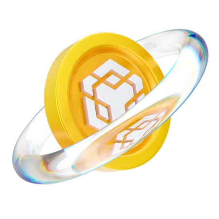 Binance Blockchain  3D Icon