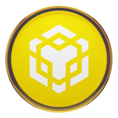 Binance Coin  3D Icon