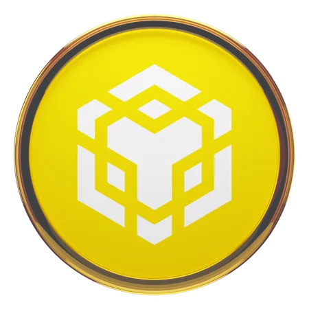 Binance Coin  3D Icon