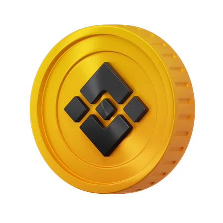 Binance Coin  3D Icon