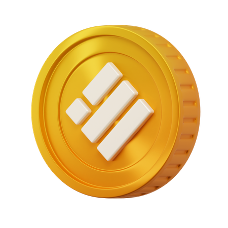 Binance Coin  3D Icon