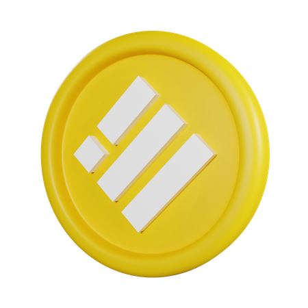 Binance Coin  3D Icon