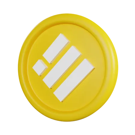 Binance Coin  3D Icon