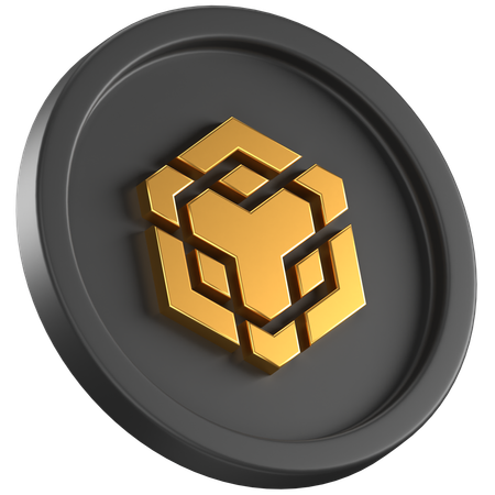 Binance Coin  3D Icon