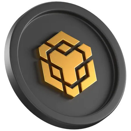 Binance Coin  3D Icon