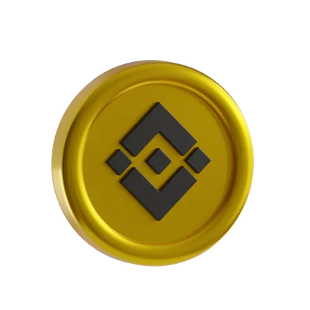 Binance Coin  3D Icon