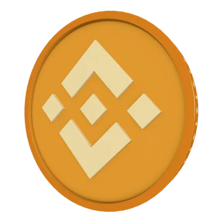 Binance Coin  3D Icon