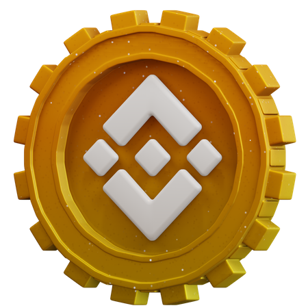 Binance Coin  3D Icon