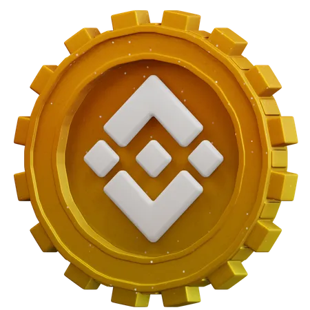 Binance Coin  3D Icon