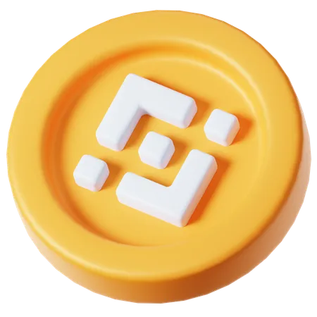 Binance Coin  3D Icon