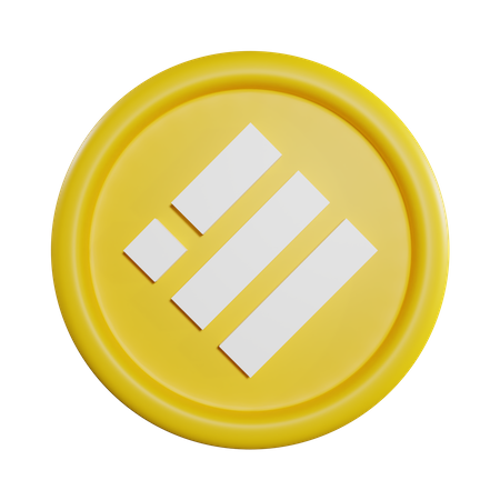 Binance Coin  3D Icon