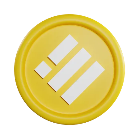 Binance Coin  3D Icon