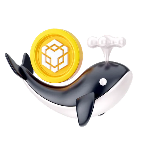 Binance Coin  3D Icon