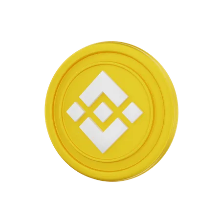 Binance Coin  3D Illustration