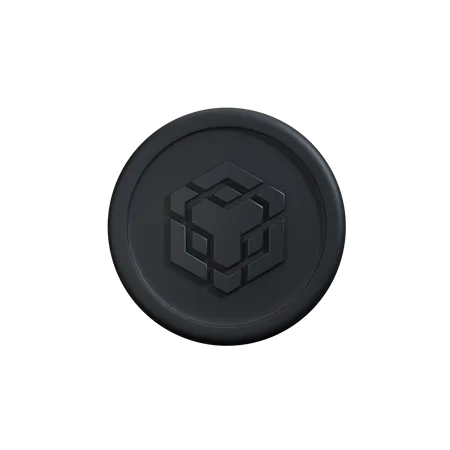 Binance crypto coin  3D Icon