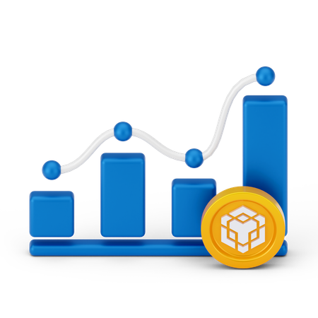 Binance Growth  3D Icon