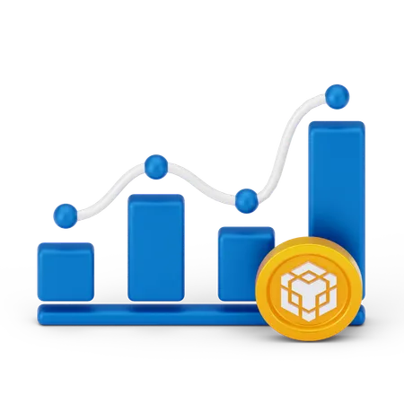 Binance Growth  3D Icon