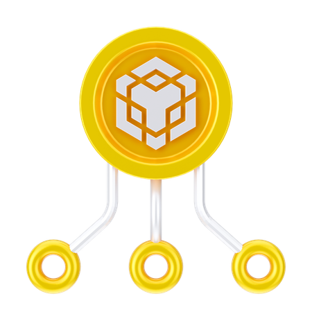 Binance Network  3D Icon