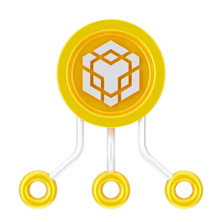 Binance Network  3D Icon