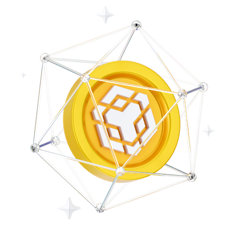 Binance Network  3D Icon