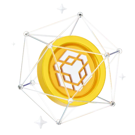 Binance Network  3D Icon