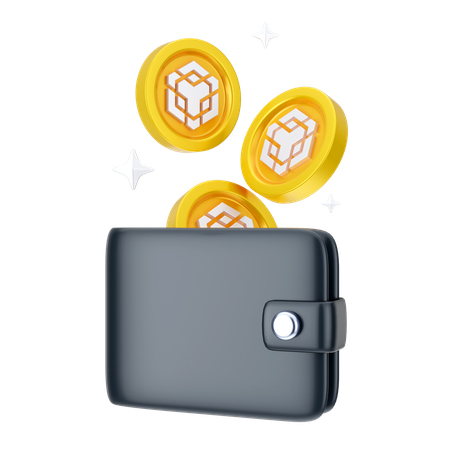 Binance Wallet  3D Icon