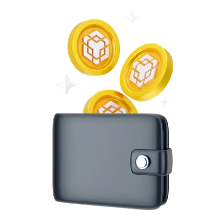 Binance Wallet  3D Icon