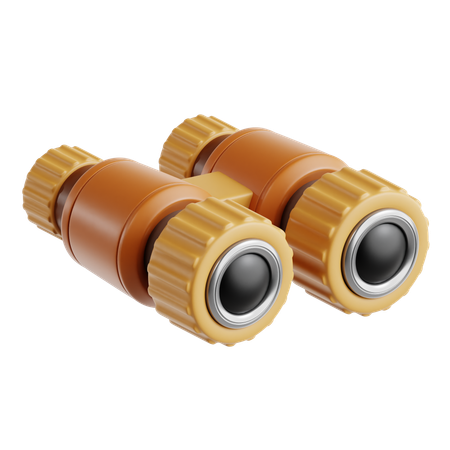 Binocular  3D Icon