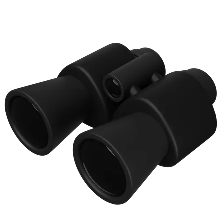 Binocular  3D Icon