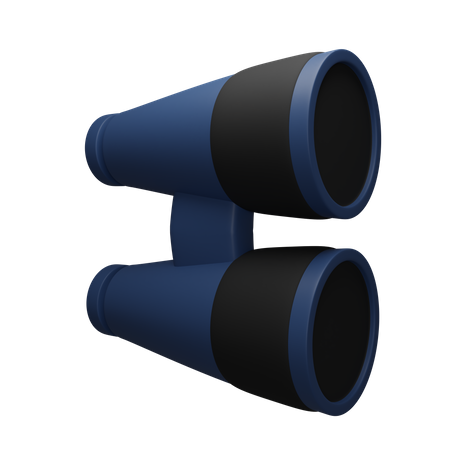 Binoculars  3D Icon