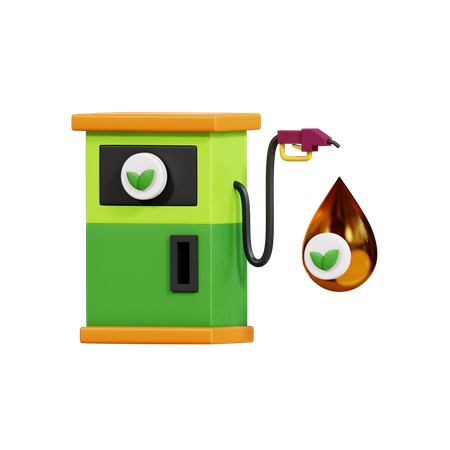 Bio Fuel  3D Icon