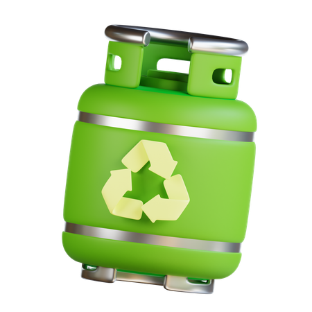 Biogas  3D Icon