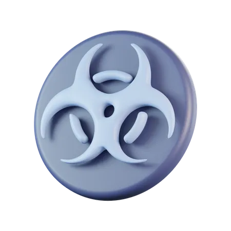 Biohazard  3D Icon