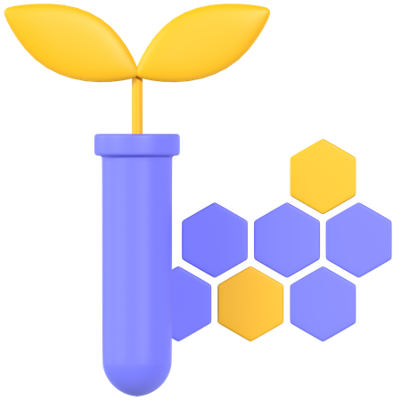 Biotechnologie  3D Icon