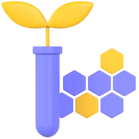 Biotechnologie  3D Icon