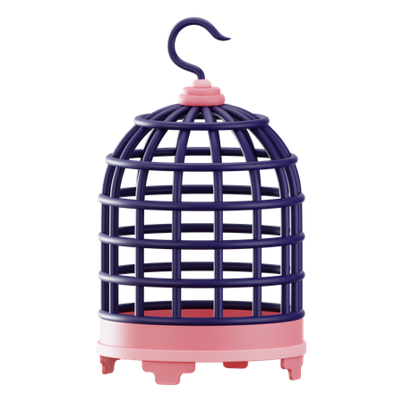 Bird Cage  3D Icon