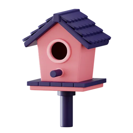 Bird House  3D Icon