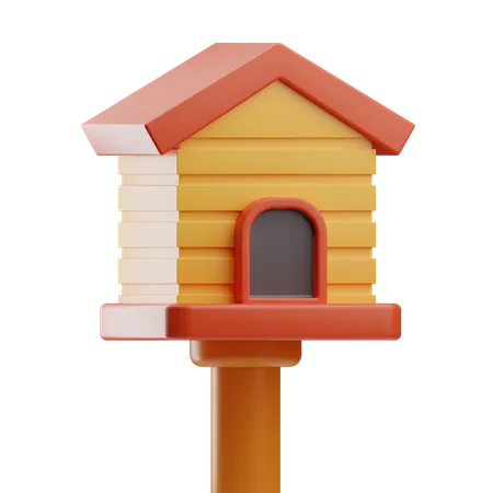 Bird House  3D Icon