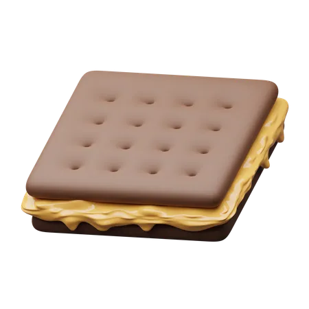 Biscuit  3D Icon