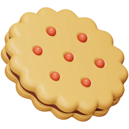 Biscuit  3D Icon