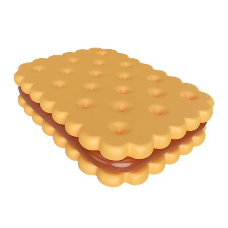 Biscuit  3D Icon