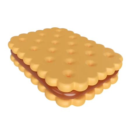 Biscuit  3D Icon