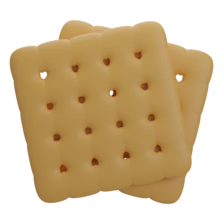 Biscuit  3D Icon