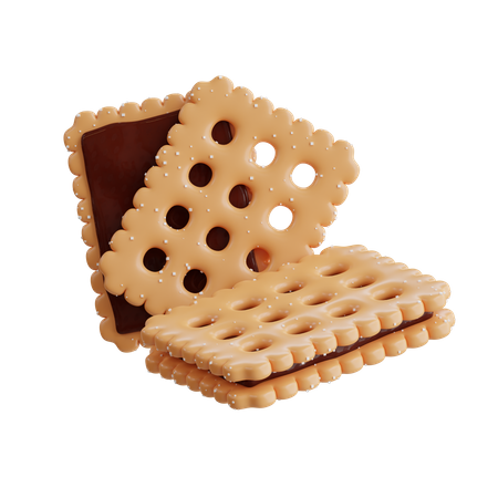 Biscuit  3D Icon