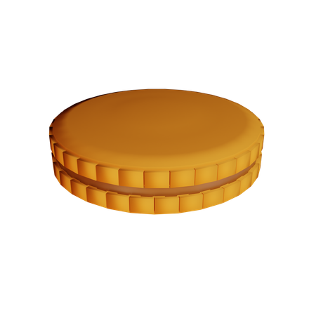 Biscuit  3D Illustration